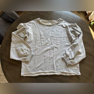 Aerie Light Gray Knit Top